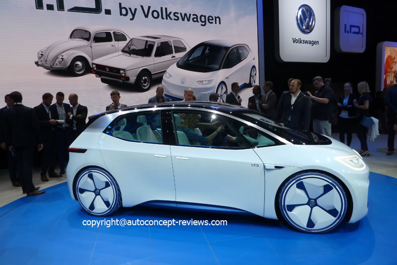 Volkswagen I.D. Pure Electric Concept 2016 